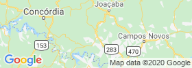 Capinzal map